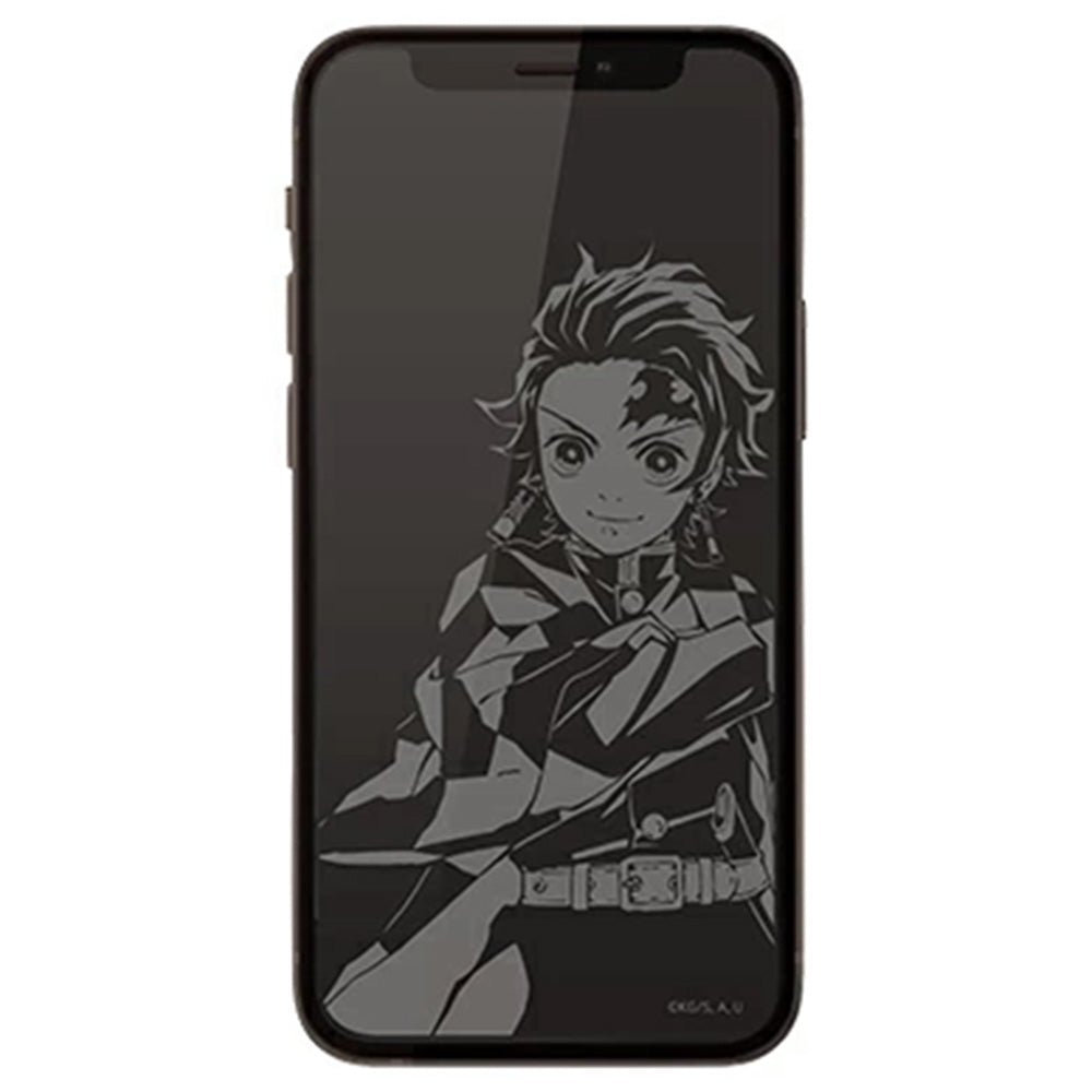 【廃番ラスト販売/特別価格】DEMON SLAYER 鬼滅の刃 - 竈門炭治郎 / iPhone12 mini対応 ガラススクリーンプロテクター / スマホ・アクセサリー - PGS